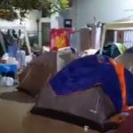 Venenzolanos en la Embajada de Chile