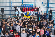 Santiago 2023: más de 300 alumnos de Pichilemu compartieron junto a atletas del Team Chile