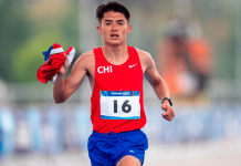 Hugo Catrileo consiguió la tercera medalla de plata para Chile en Santiago 2023