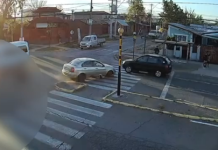 Encerrona a Adulto mayor termina con colisión en Conchalí