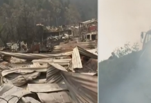 Damnificados de Punta de Parra comenzaron la reconstrucción sin esperar al Gobierno